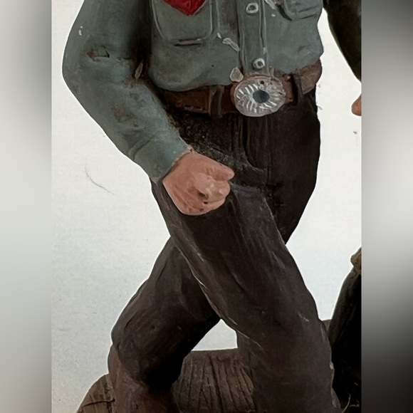 Sarah’s Attic Figurine Sally Booba and Jack Boy Saturday Night Roundup 1994 - Picture 12 of 16